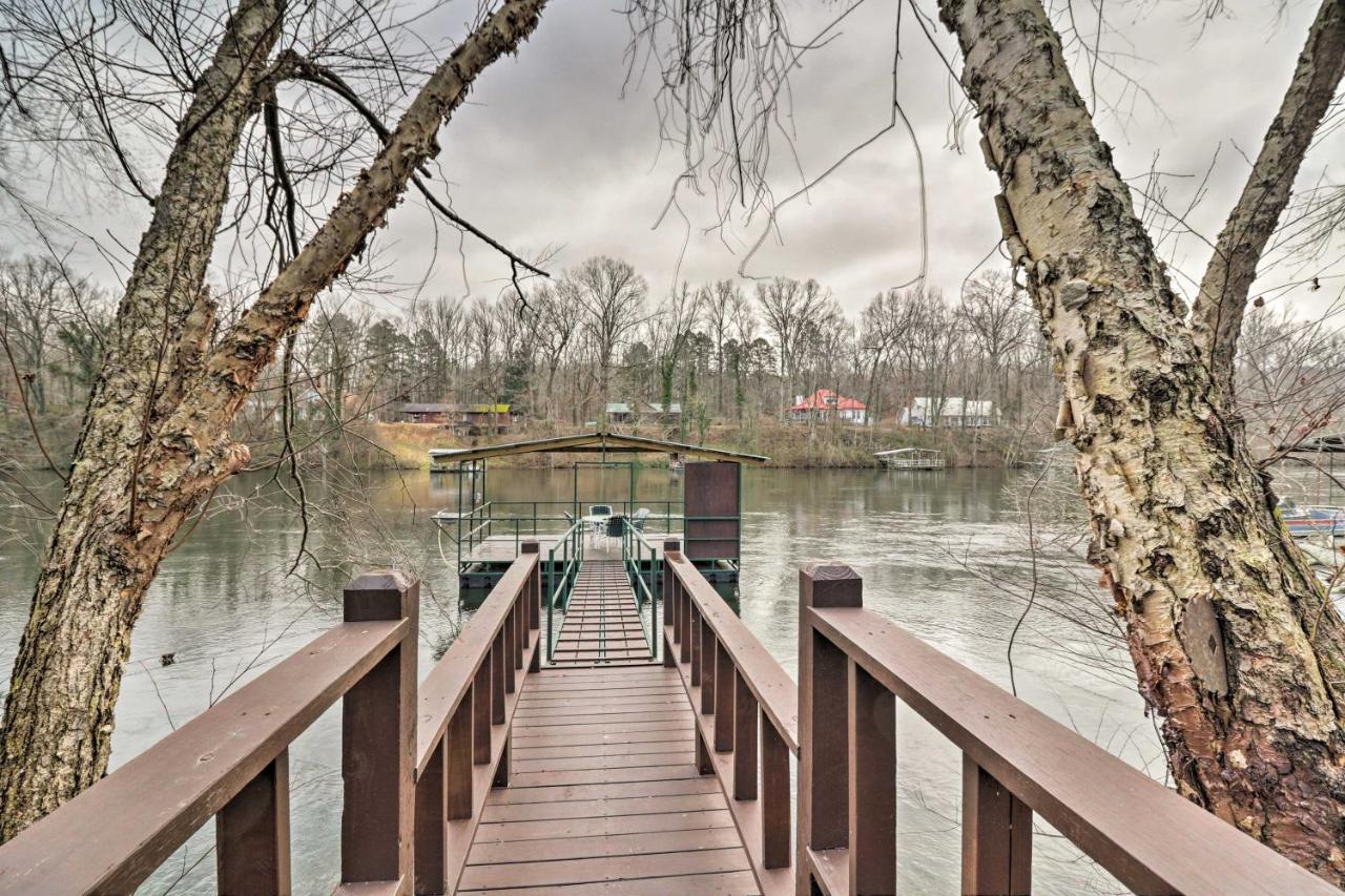 Cozy Heber Springs Cabin With Deck And Dock! מראה חיצוני תמונה