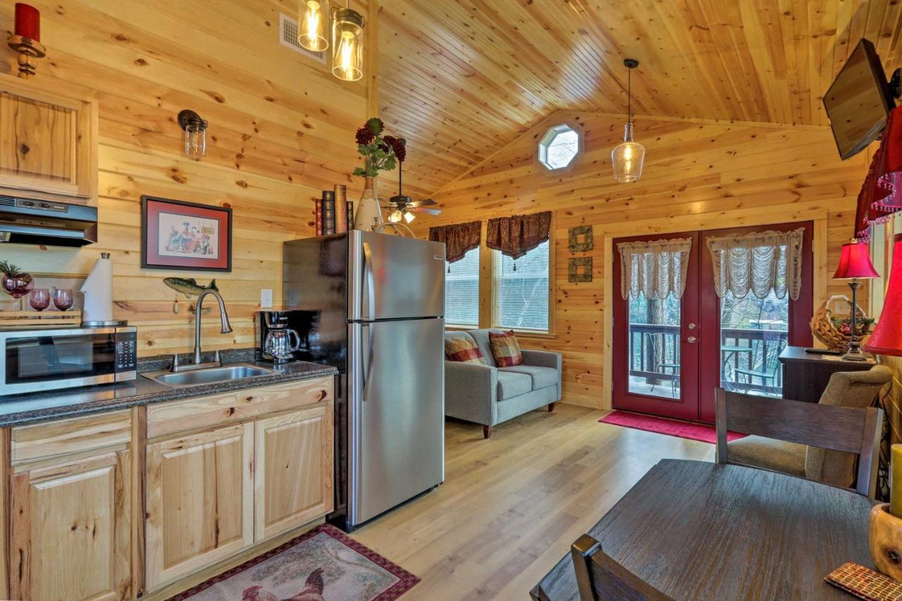 Cozy Heber Springs Cabin With Deck And Dock! מראה חיצוני תמונה