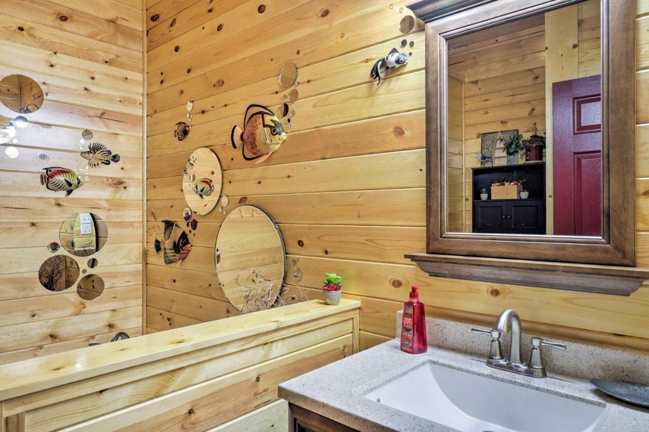 Cozy Heber Springs Cabin With Deck And Dock! מראה חיצוני תמונה