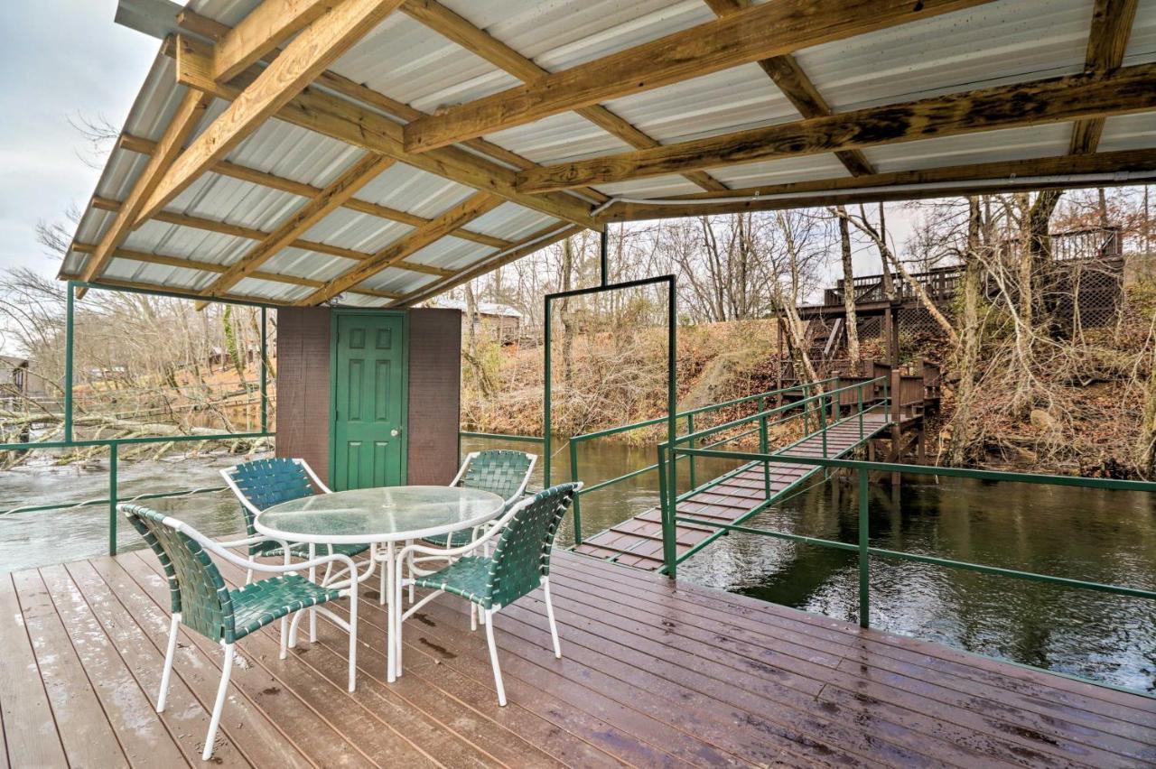 Cozy Heber Springs Cabin With Deck And Dock! מראה חיצוני תמונה