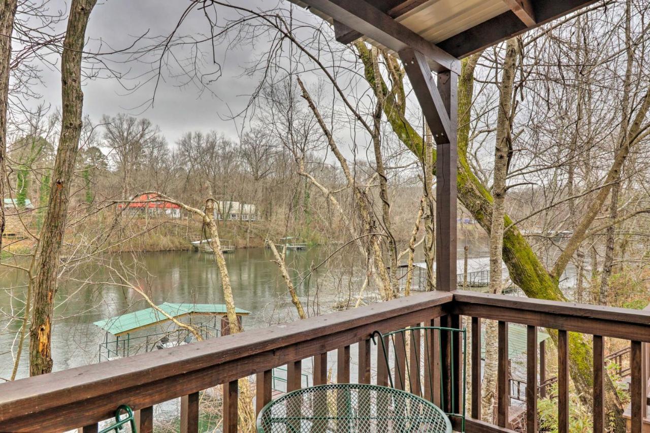 Cozy Heber Springs Cabin With Deck And Dock! מראה חיצוני תמונה